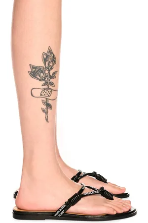 OFF-WHITE Sandali Neri Con Lacci - Female Sandali 36