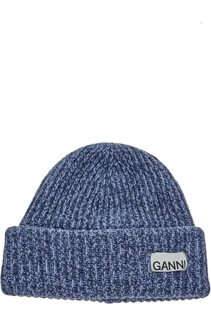 Ganni Ribbed Beanie