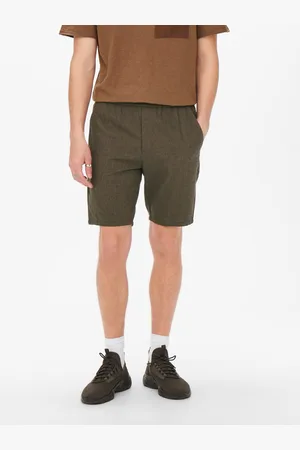 Only & Sons Onslinus Vita Media Tapered Fit Shorts
