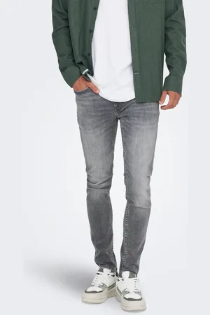 Only & Sons Onswarp Vita Bassa Skinny Fit Jeans