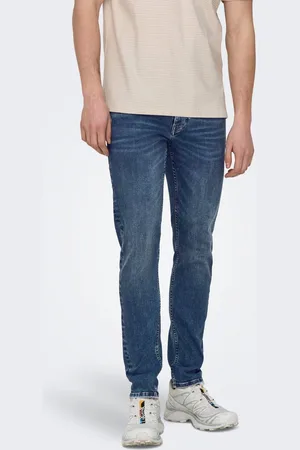 Only & Sons Onswarp Vita Bassa Skinny Fit Jeans
