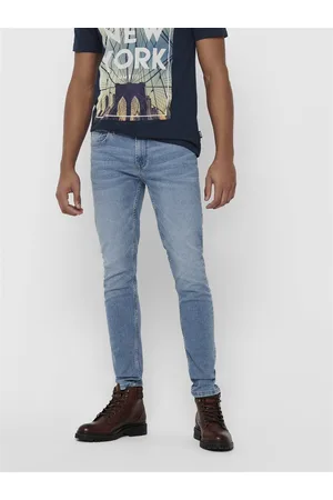 Only & Sons Onswarp Vita Regolare Skinny Fit Jeans