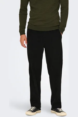 Only & Sons Onssinus Loose Fit Pantaloni A Gamba Larga
