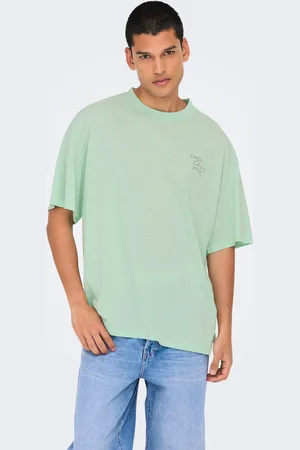 Only & Sons T-shirt Oversize Fit Paricollo Manica A Scatola