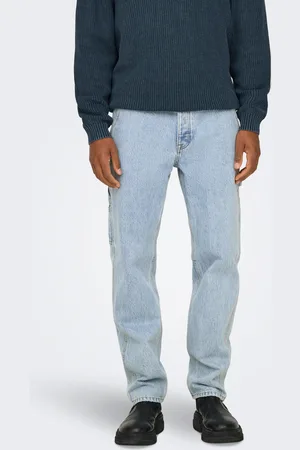 Only & Sons Onsedge Vita Media Straight Fit Jeans