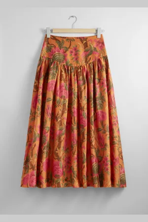 & OTHER STORIES A-Line Midi Skirt