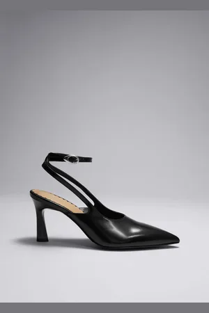 & OTHER STORIES Pointy Slingback Leather Pumps