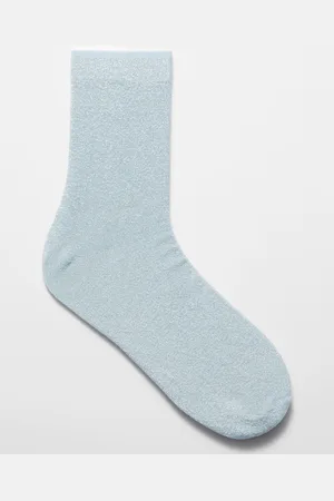 & OTHER STORIES Silver Glitter Ankle Socks