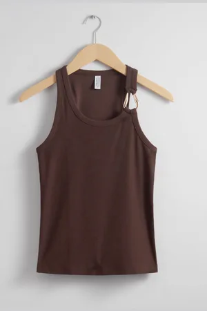 & OTHER STORIES Metal-Buckle Tank Top