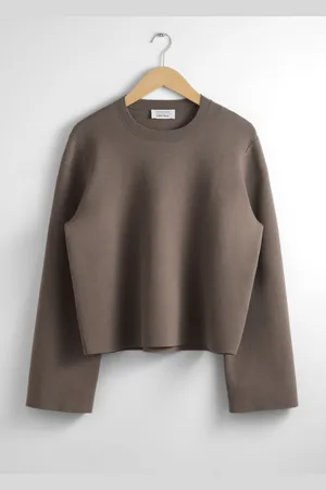 & OTHER STORIES Wide-Sleeve Knit Sweater