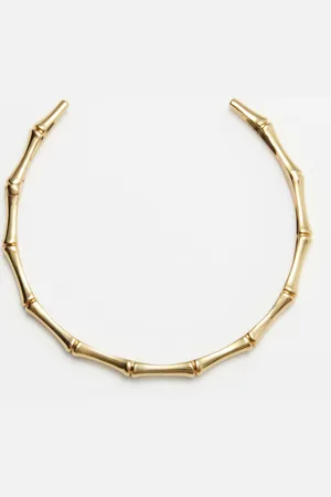 & OTHER STORIES Bamboo-Look Choker Necklace