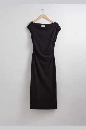 & OTHER STORIES One-Shoulder Midi Dress
