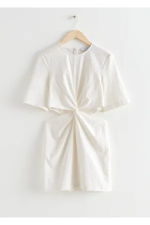 & OTHER STORIES Cut-Out Waist Mini Dress