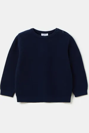 FAGOTTINO Pullover In Cotone Tinta Unita, Bambino