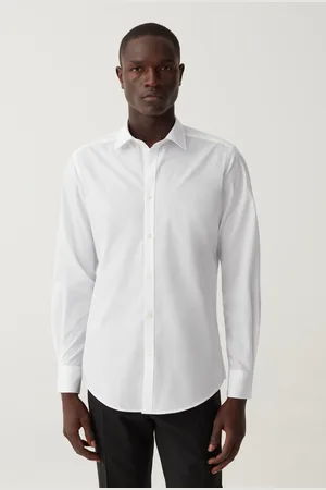OVS OVS , Camicia Slim Fit Tinta Unita, Uomo