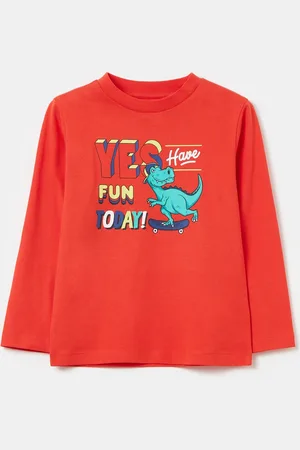 OVS T-shirt A Maniche Lunghe Con Stampa, Bambino