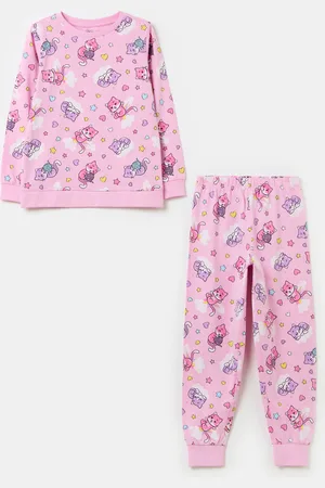 OVS Pigiama In Cotone Bio Con Stampa, Bambina