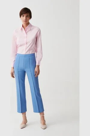 OVS OVS , Pantaloni Ankle Fit Con Cuciture In Rilievo, Donna