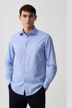 OVS OVS , Camicia Slim Fit In Cotone Oxford No Stiro, Uomo