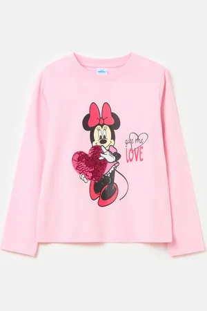 OVS T-shirt Maniche Lunghe Con Stampa Minnie, Bambina