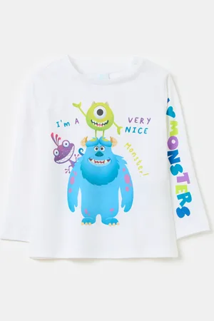 Disney T-shirt A Maniche Lunghe Monsters & Co., Bambino