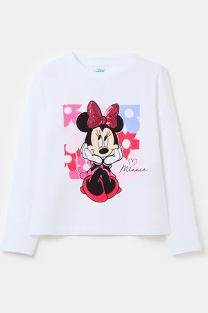 OVS T-shirt Maniche Lunghe Con Stampa Minnie, Bambina