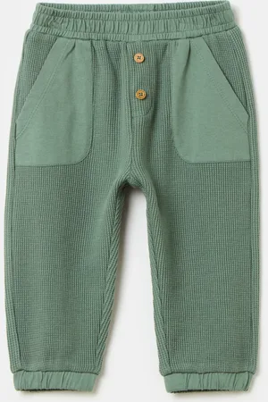 FAGOTTINO Joggers Con Trama Waffle, Bambino