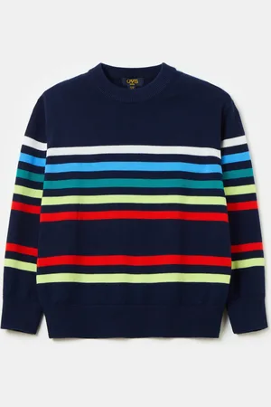 OVS Pullover Girocollo Con Disegno A Righe, Bambino