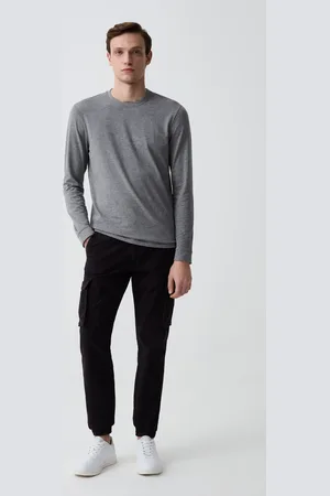 OVS OVS , Pantalone Cargo Slim Fit Cuff Hem, Uomo
