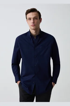 OVS OVS , Camicia Regular Fit Button-down Con Tasca, Uomo