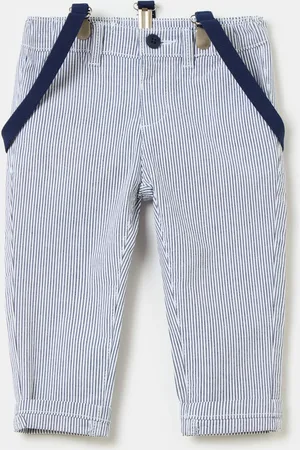 FAGOTTINO Pantaloni A Righe Con Bretelle, Bambino