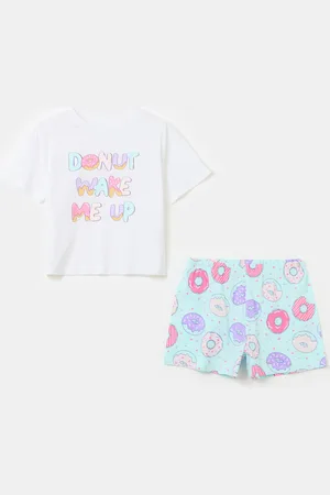 OVS Pigiama In Cotone Bio Con Stampa, Bambina