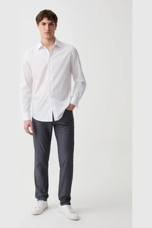 OVS OVS , Pantalone Cinque Tasche Con Micro Trama, Uomo