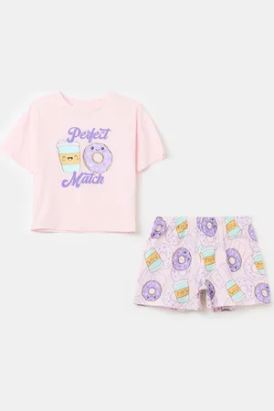 OVS Pigiama In Cotone Bio Con Stampa, Bambina