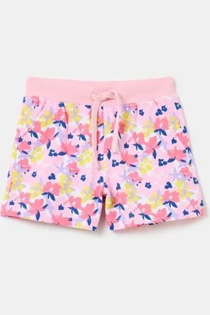 OVS Shorts Con Coulisse E Stampa Fiorellini, Bambina
