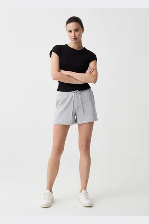 OVS OVS , Shorts Essential Con Cuciture In Rilievo, Donna