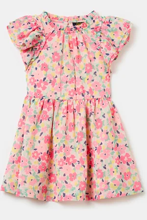OVS Abito Con Fantasia Floreale, Bambina