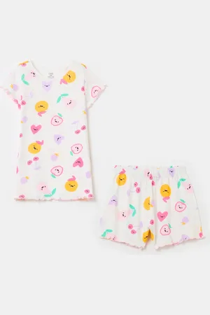 OVS Pigiama In Cotone Bio Con Stampa, Bambina