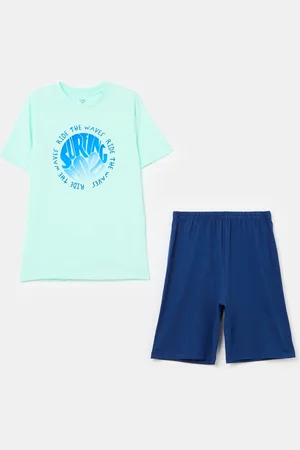 OVS Pigiama In Cotone Bio Con Stampa Surf, Bambino