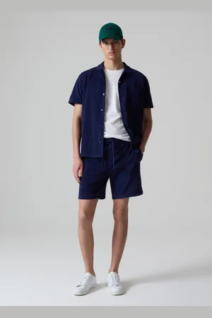PIOMBO Bermuda Jogger In French Terry Reverse, Uomo
