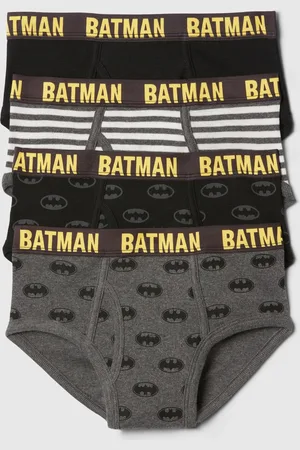 OVS Set Quattro Slip Stampa E Fantasia Batman, Bambino