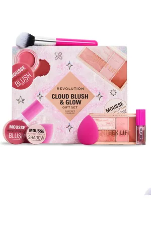 Revolution Cloud Blush And Glow Highlight Gift Set, Donna