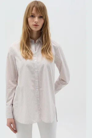 OVS OVS , Camicia In Cotone A Righe, Donna