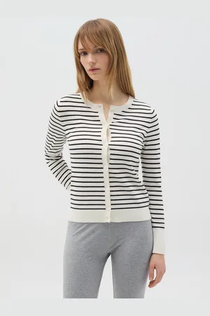 OVS OVS , Cardigan In Fantasia A Righe, Donna