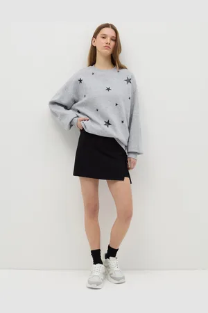 OVS Felpa Girocollo Con Stampa, Donna