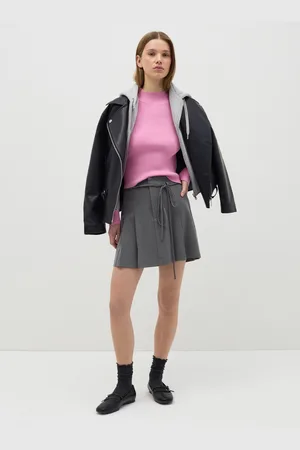 OVS Maglia Mock Neck A Costine, Donna
