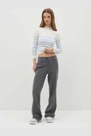 OVS Maglia A Righe Mock Neck, Donna