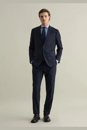 PIOMBO Pantalone Chino In Fantasia Check, Uomo