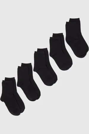 OVS OVS , Set Cinque Calze Corte Tinta Unita, Donna