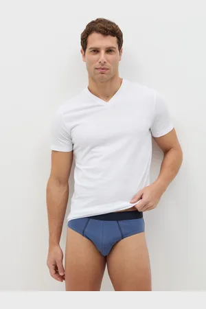 OVS OVS , Tripack Slip In Cotone Stretch Micro Fantasia, Uomo